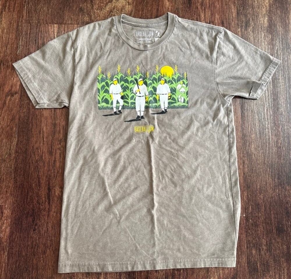 Baseballism Field of Dreams Graphic T Shirt Mens Small Movie Baseball Tee